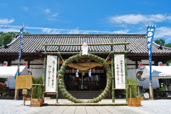 2016阿智神社茅の輪